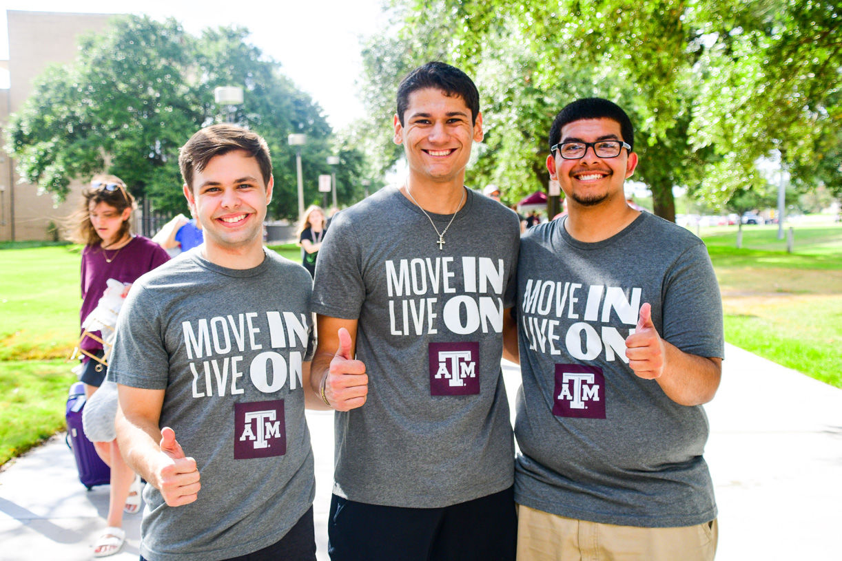 Texas A&M University Move-In Day 2019